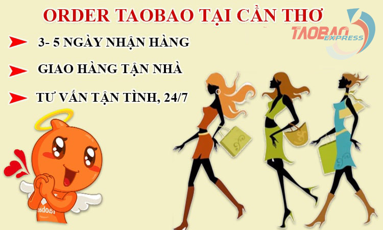 Order hàng Taobao tại Cần Thơ ship tận nhà